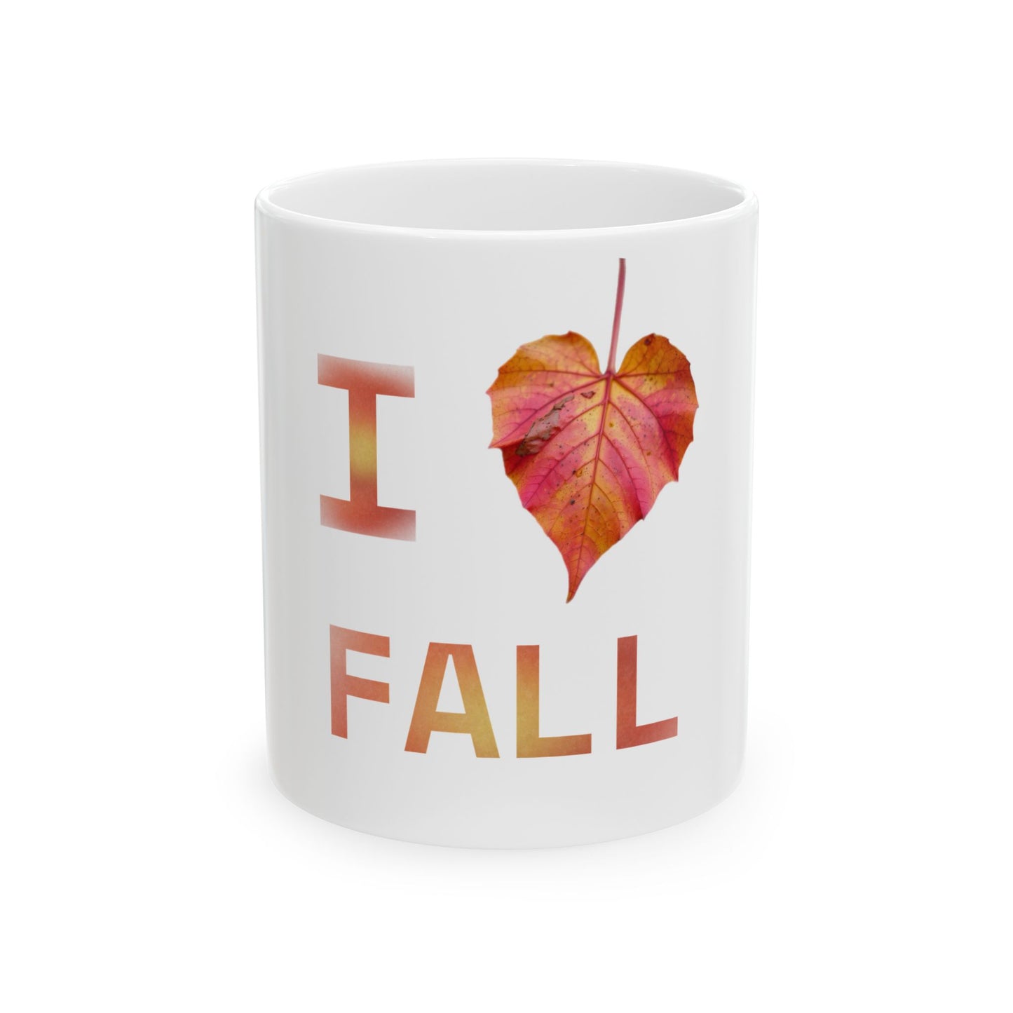 I Love Fall - Mug
